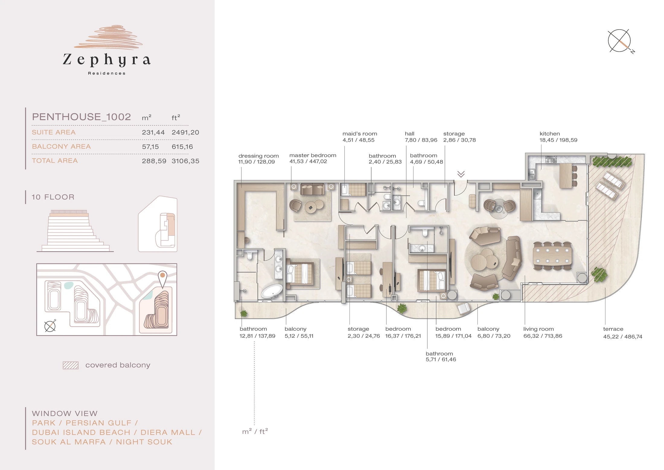 ZEPHYRA 1002 floor plan