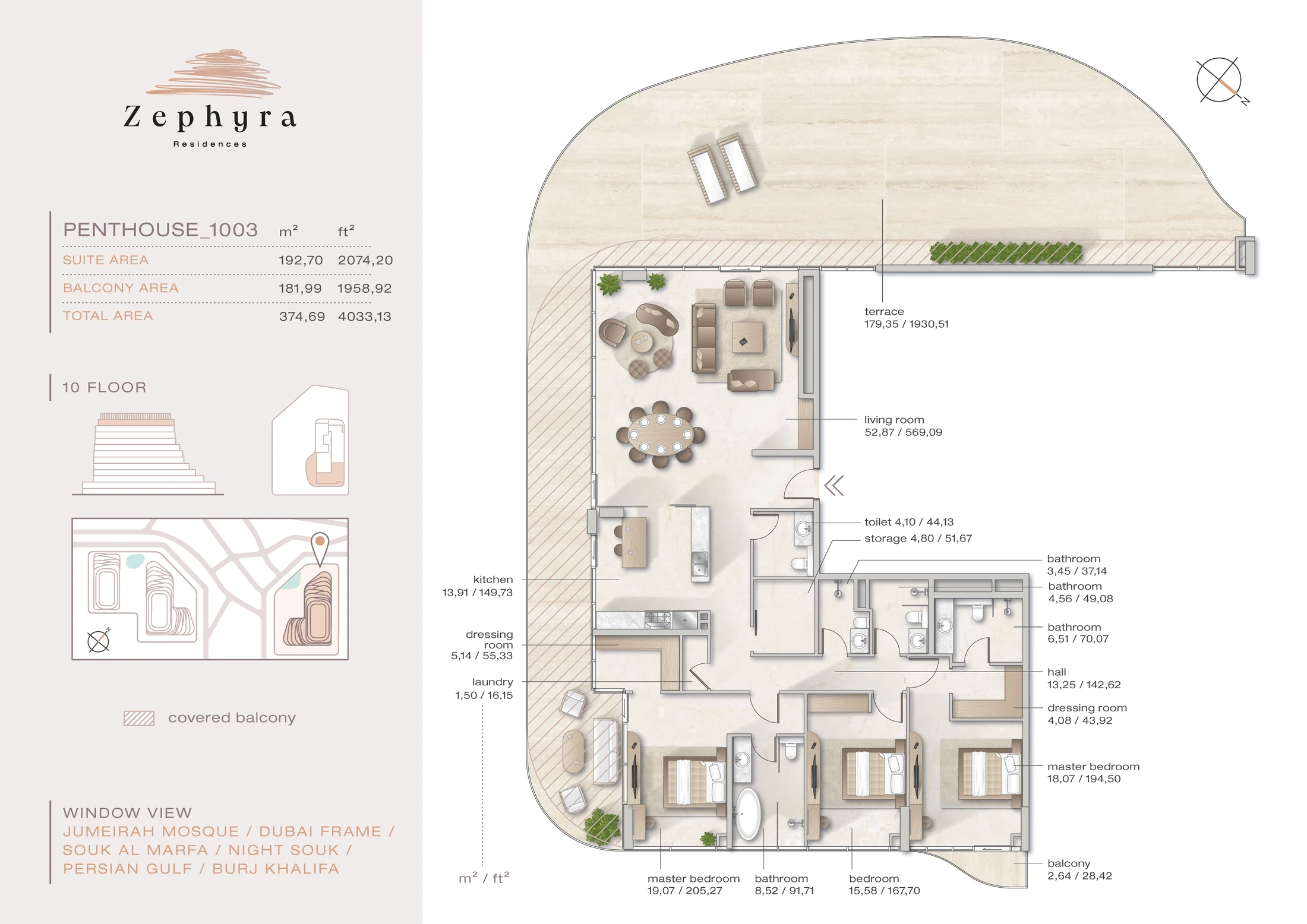 ZEPHYRA 1003 floor plan