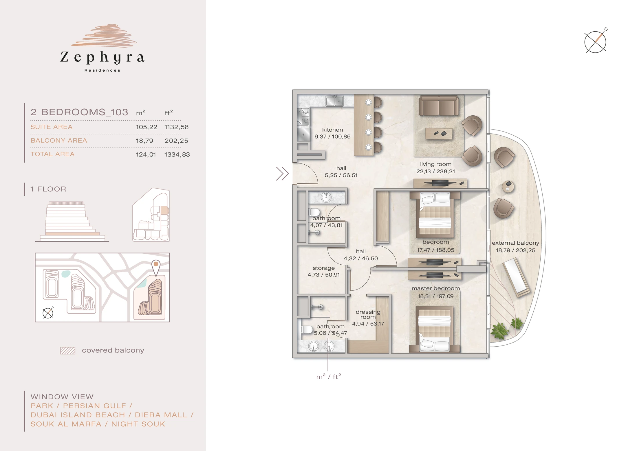 ZEPHYRA 103 floor plan