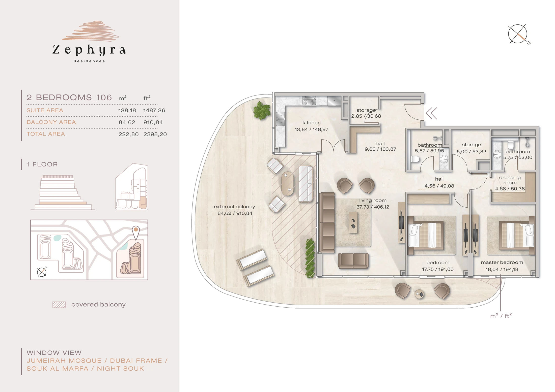 ZEPHYRA 106 floor plan