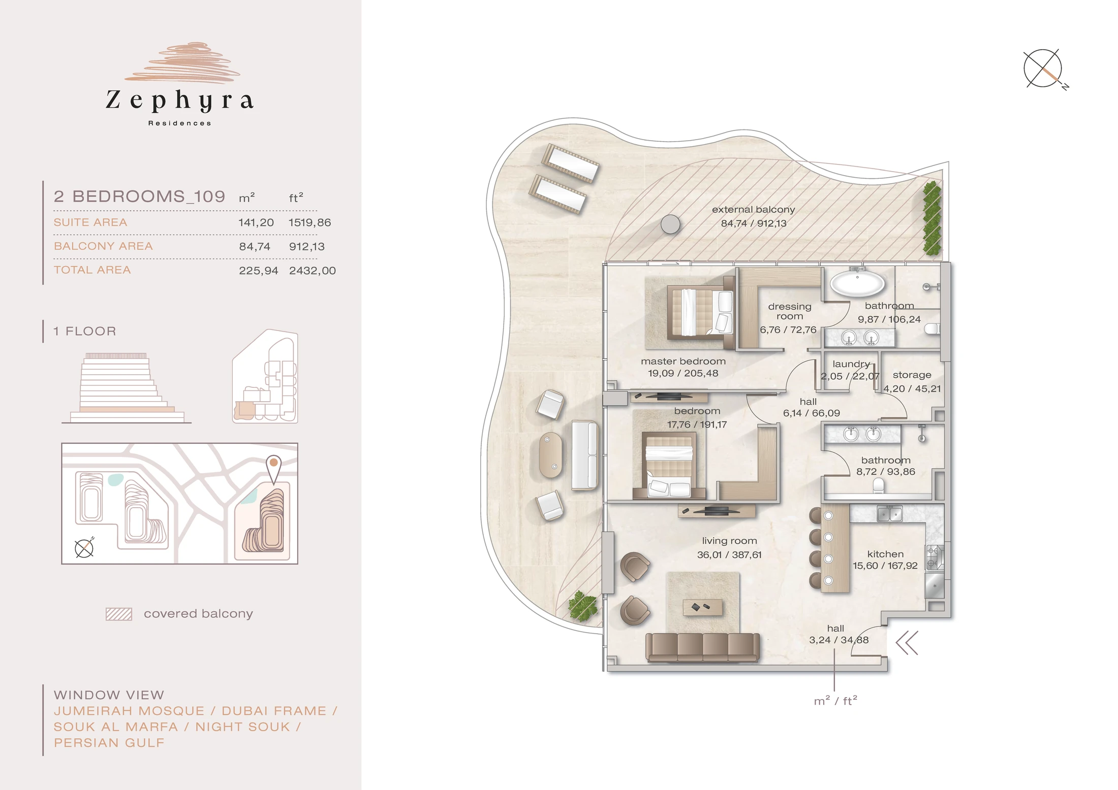 ZEPHYRA 109 floor plan