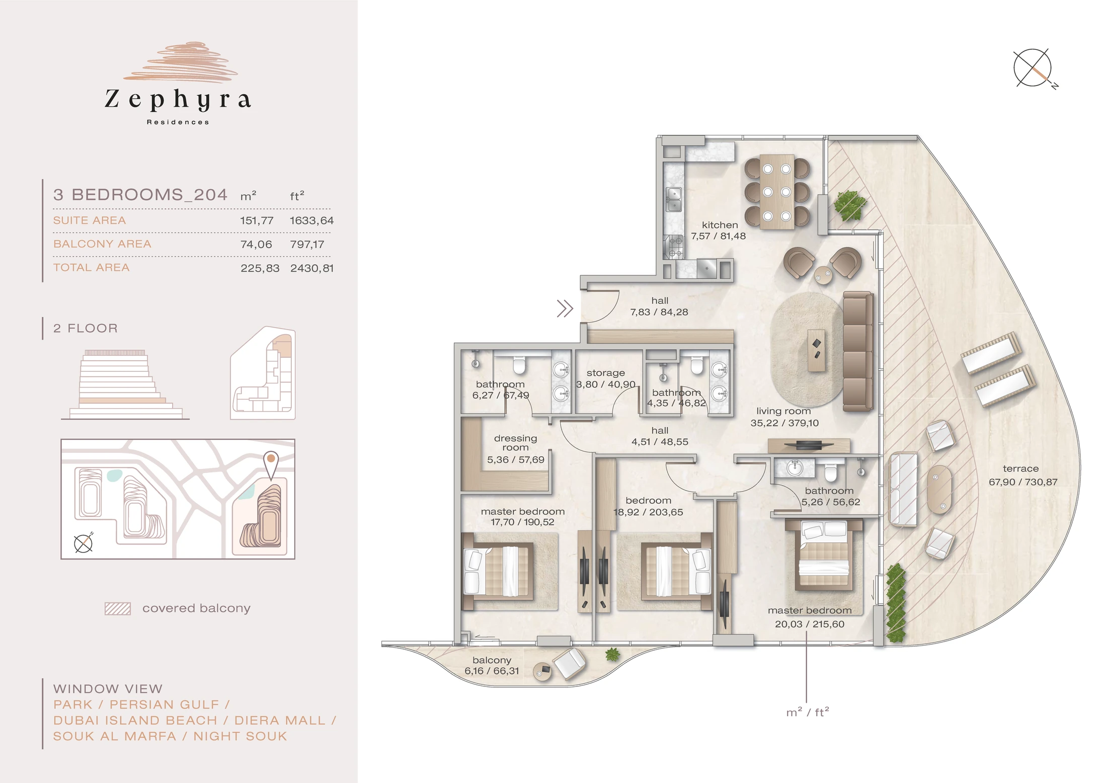 ZEPHYRA 204 floor plan