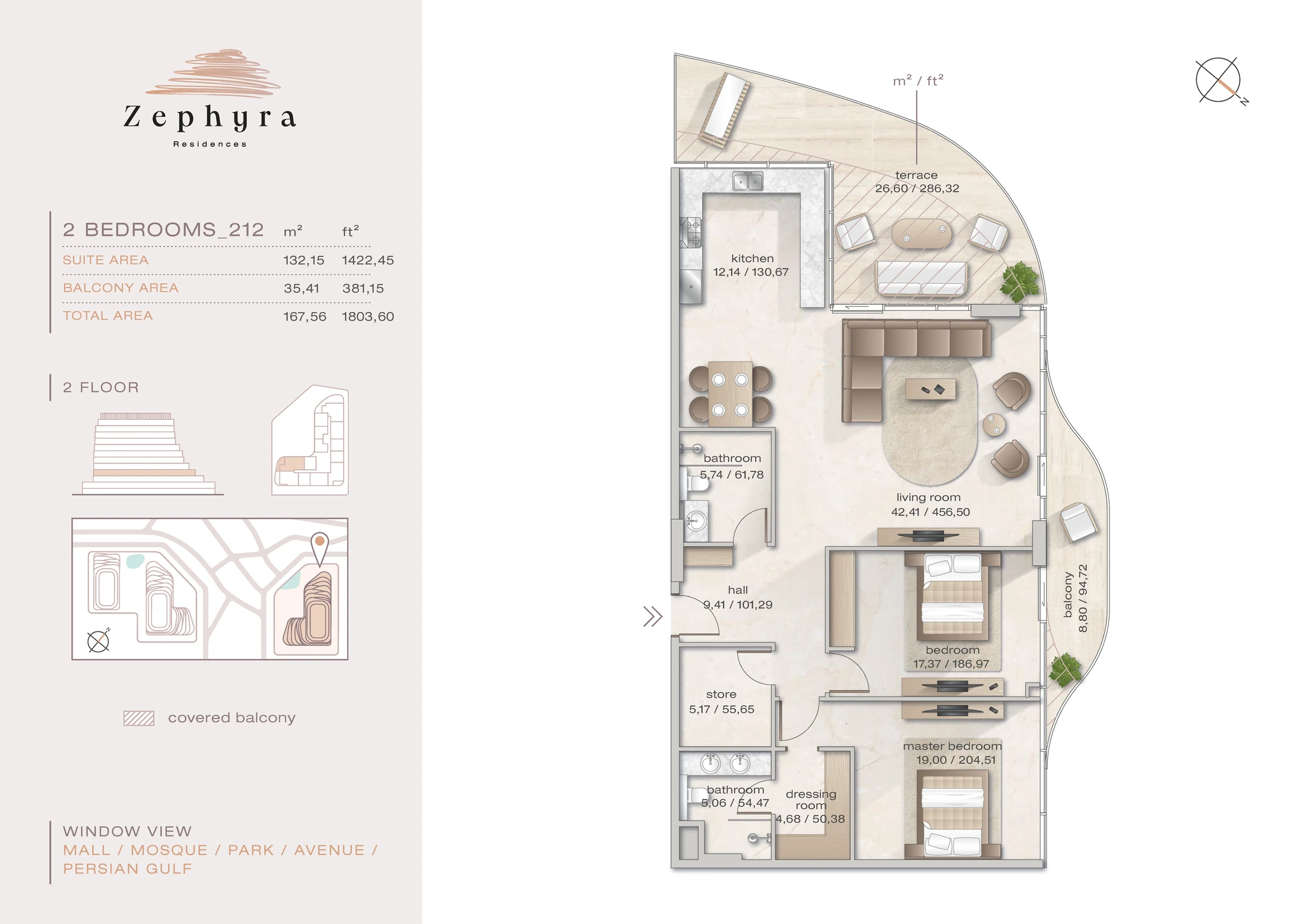ZEPHYRA 212 floor plan