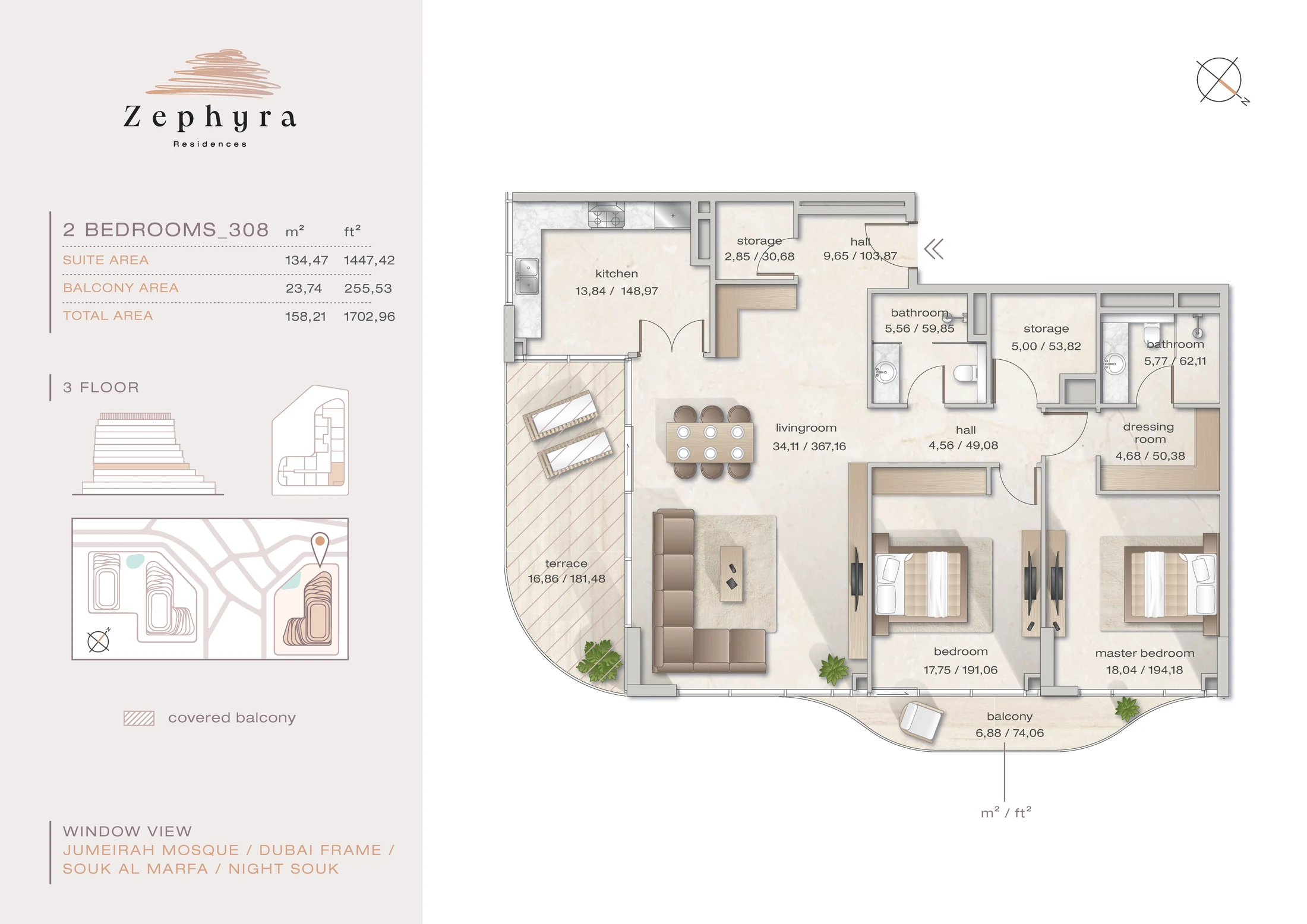 ZEPHYRA 308 floor plan
