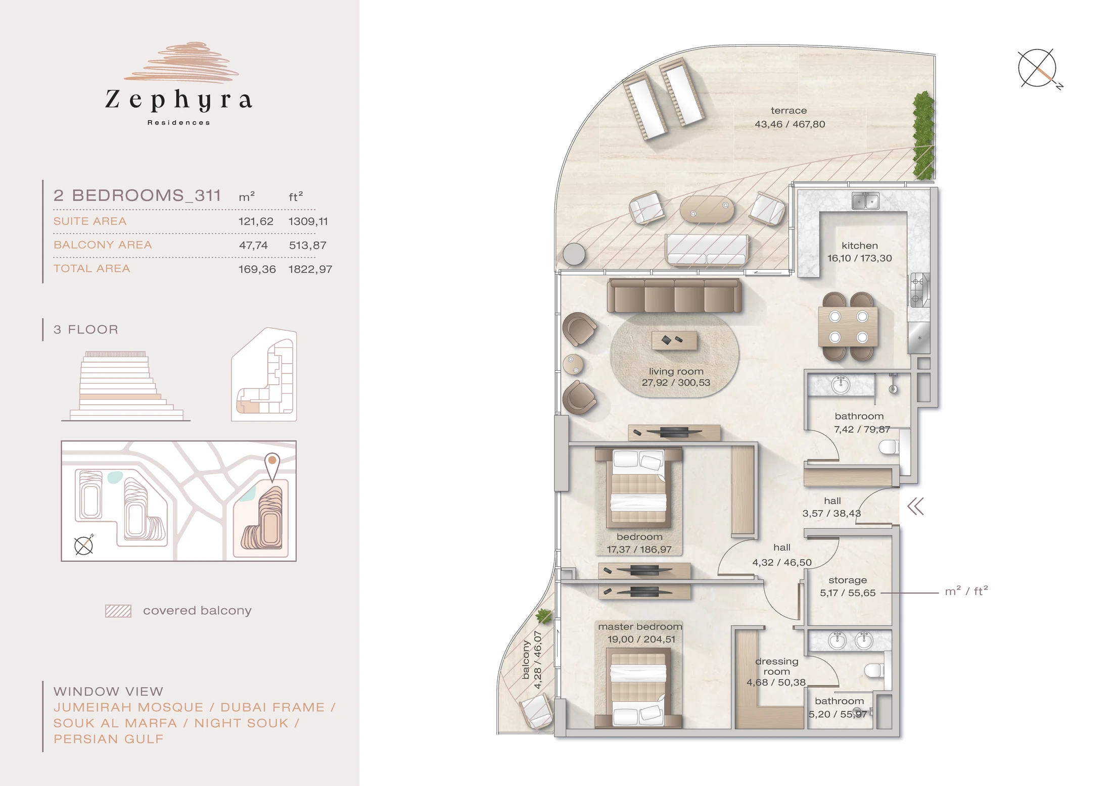 ZEPHYRA 311 floor plan