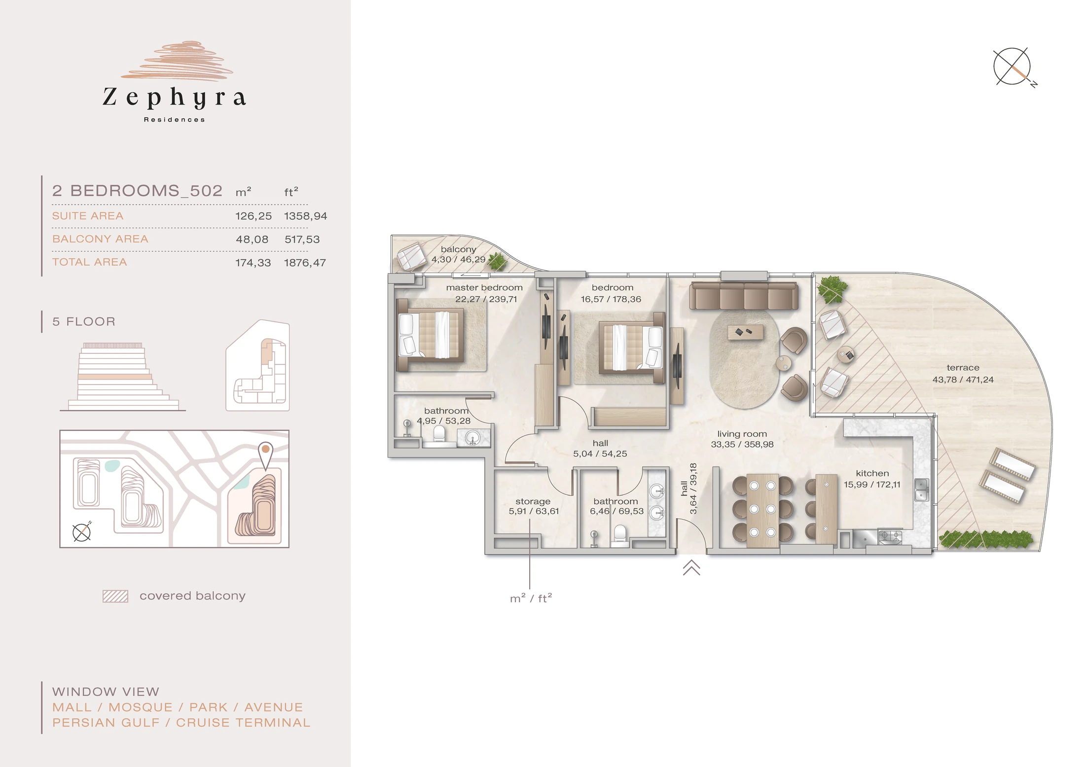 ZEPHYRA 502 floor plan