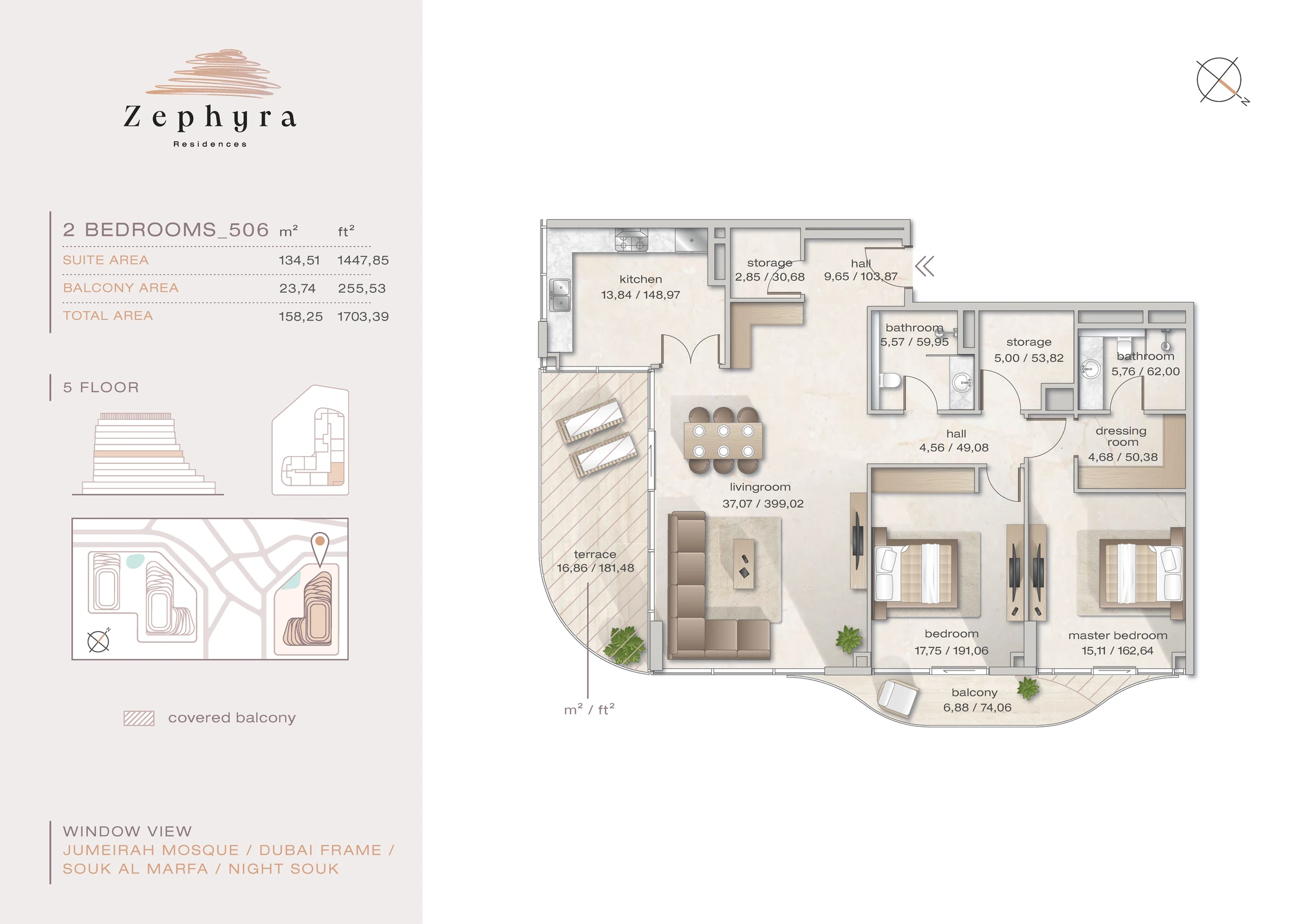 ZEPHYRA 506 floor plan