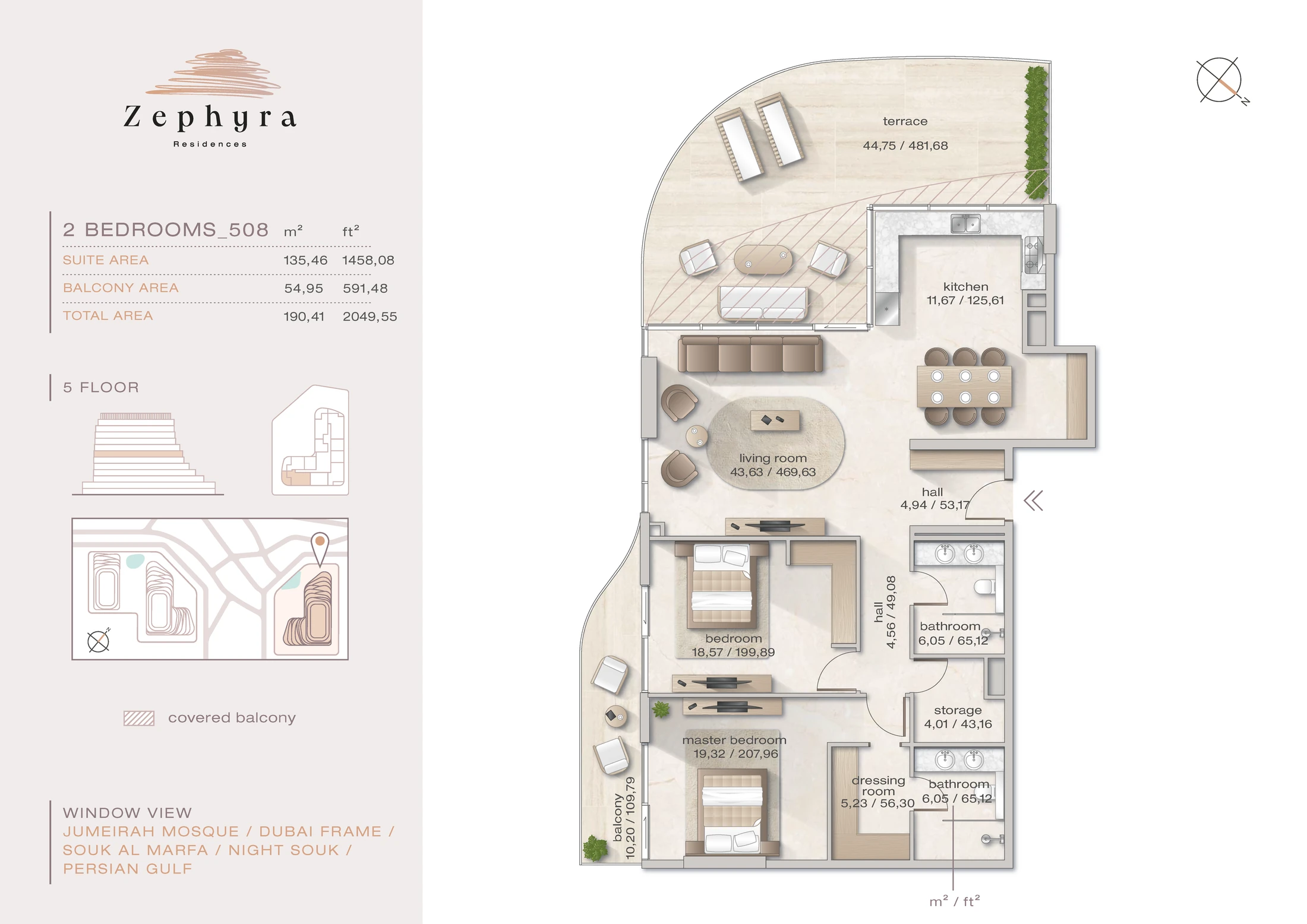 ZEPHYRA 508 floor plan