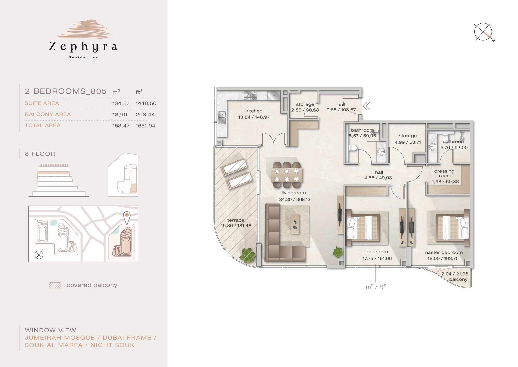 ZEPHYRA 805 floor plan