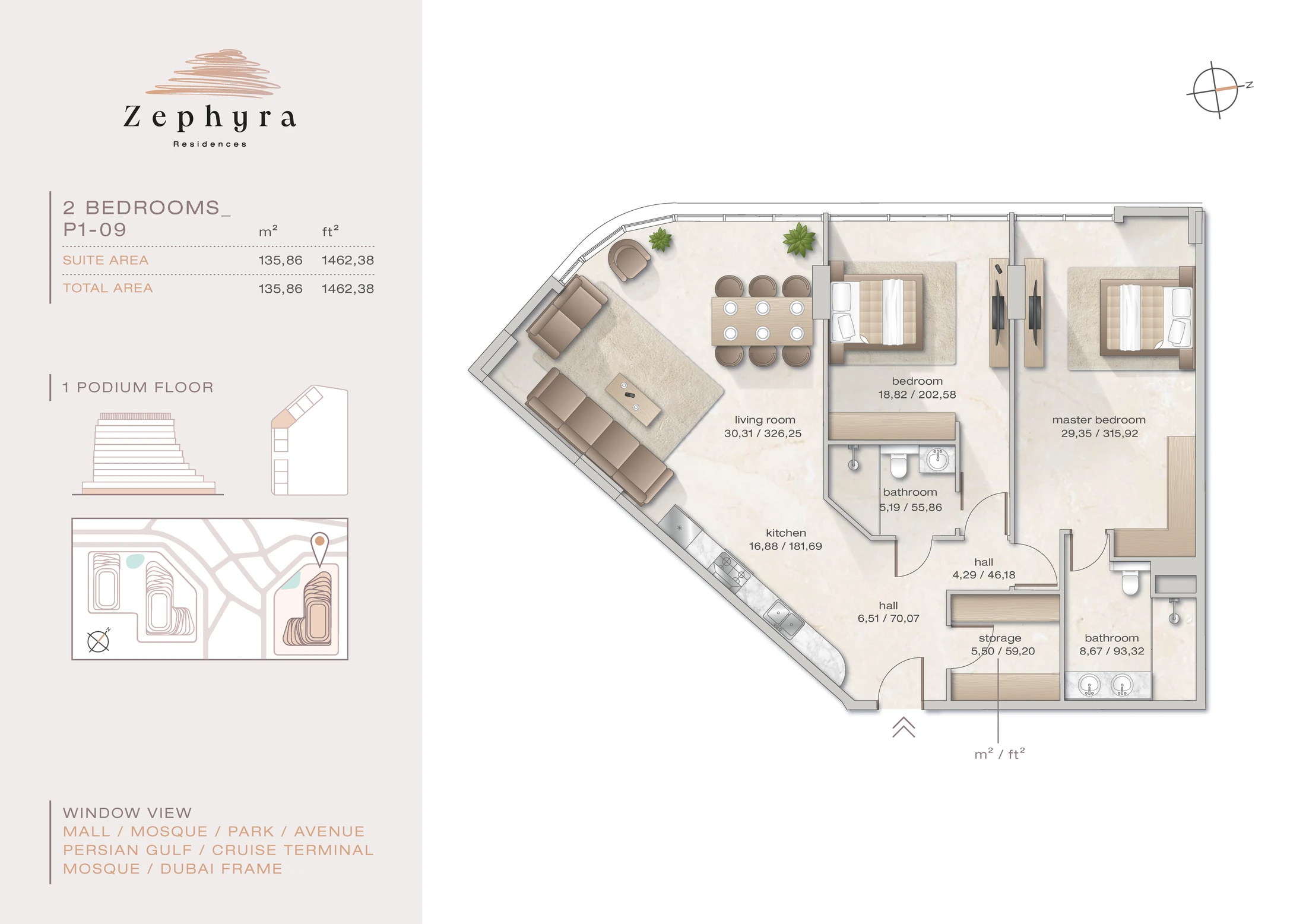 ZEPHYRA P1-09 floor plan